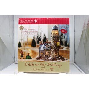 Dept 56 New England Village - Christmas at Salt Bay Lighthouse